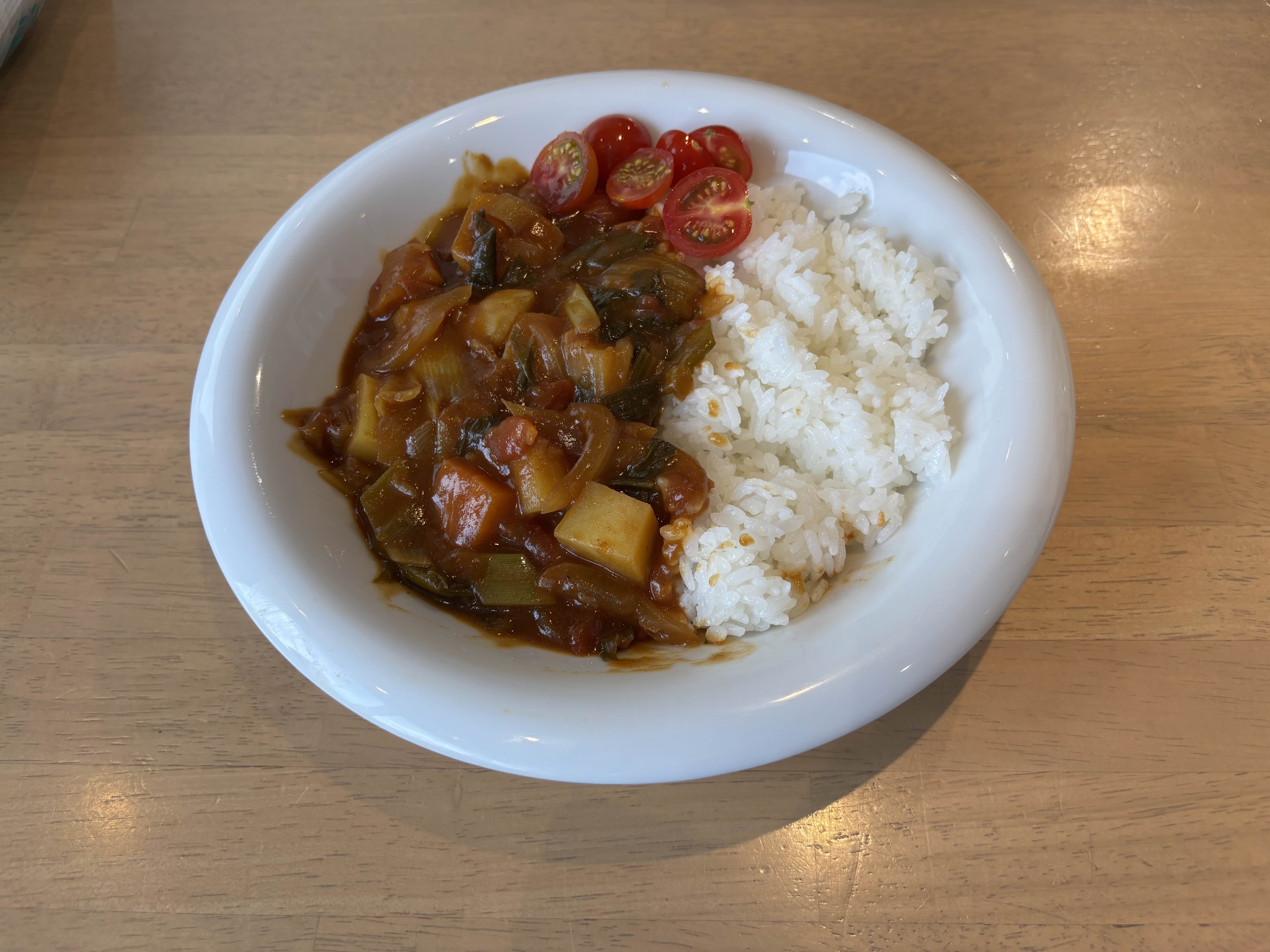 野菜たっぷりカレー屋